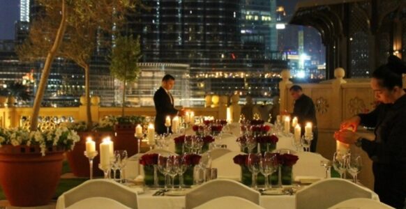 corporate dinner Dubai